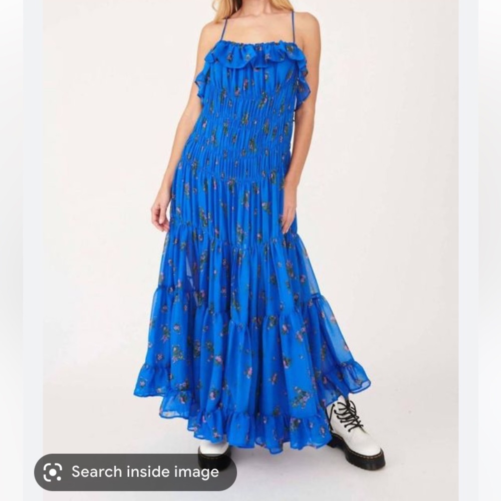 NWT Free People Cloud Nine Maxi dress in Multi Combo Size XS